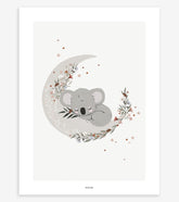 LILYDALE - Affiche enfant - Koala endormi